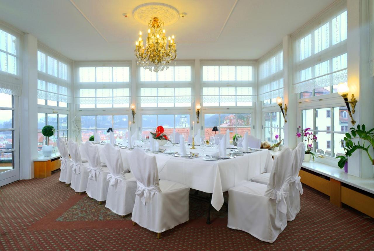 Romantik Hotel Burgkeller Residenz Kerstinghaus Meissen Bagian luar foto