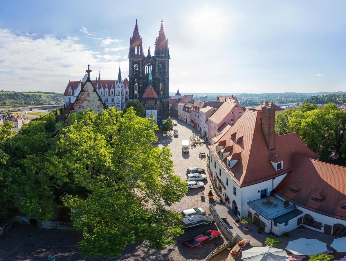 Romantik Hotel Burgkeller Residenz Kerstinghaus Meissen Bagian luar foto