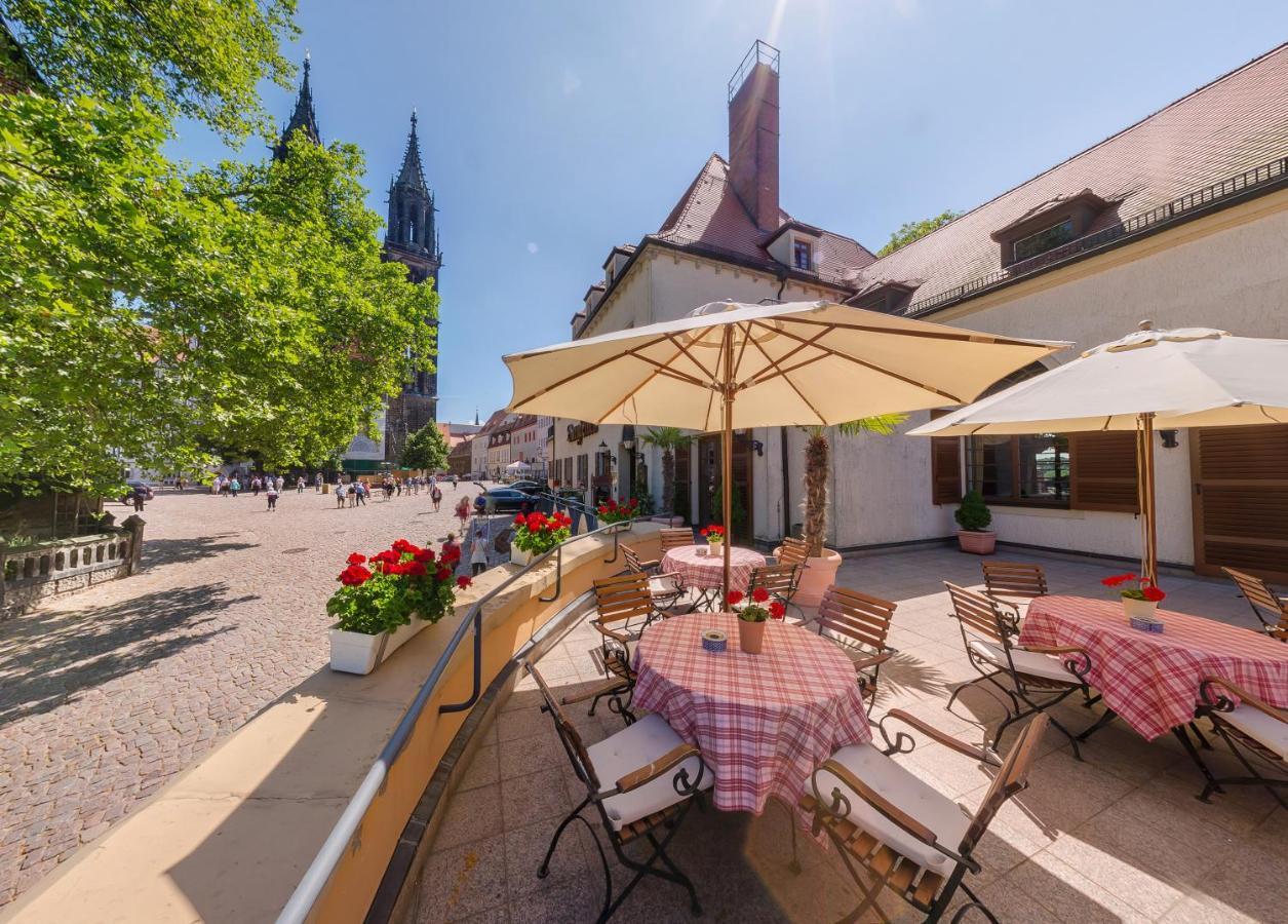 Romantik Hotel Burgkeller Residenz Kerstinghaus Meissen Bagian luar foto