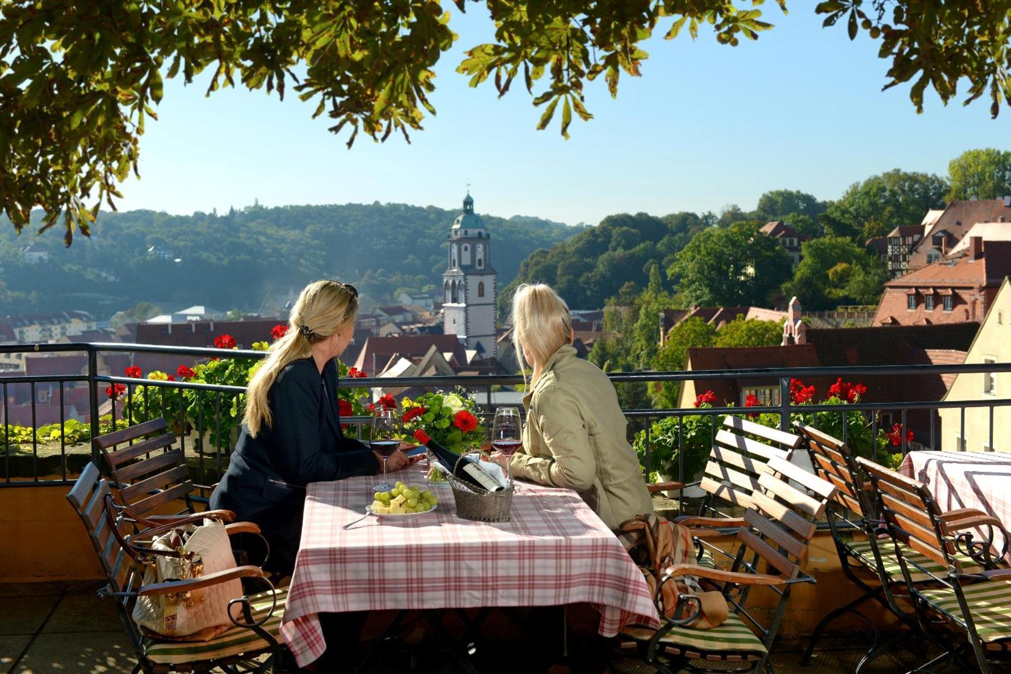 Romantik Hotel Burgkeller Residenz Kerstinghaus Meissen Bagian luar foto