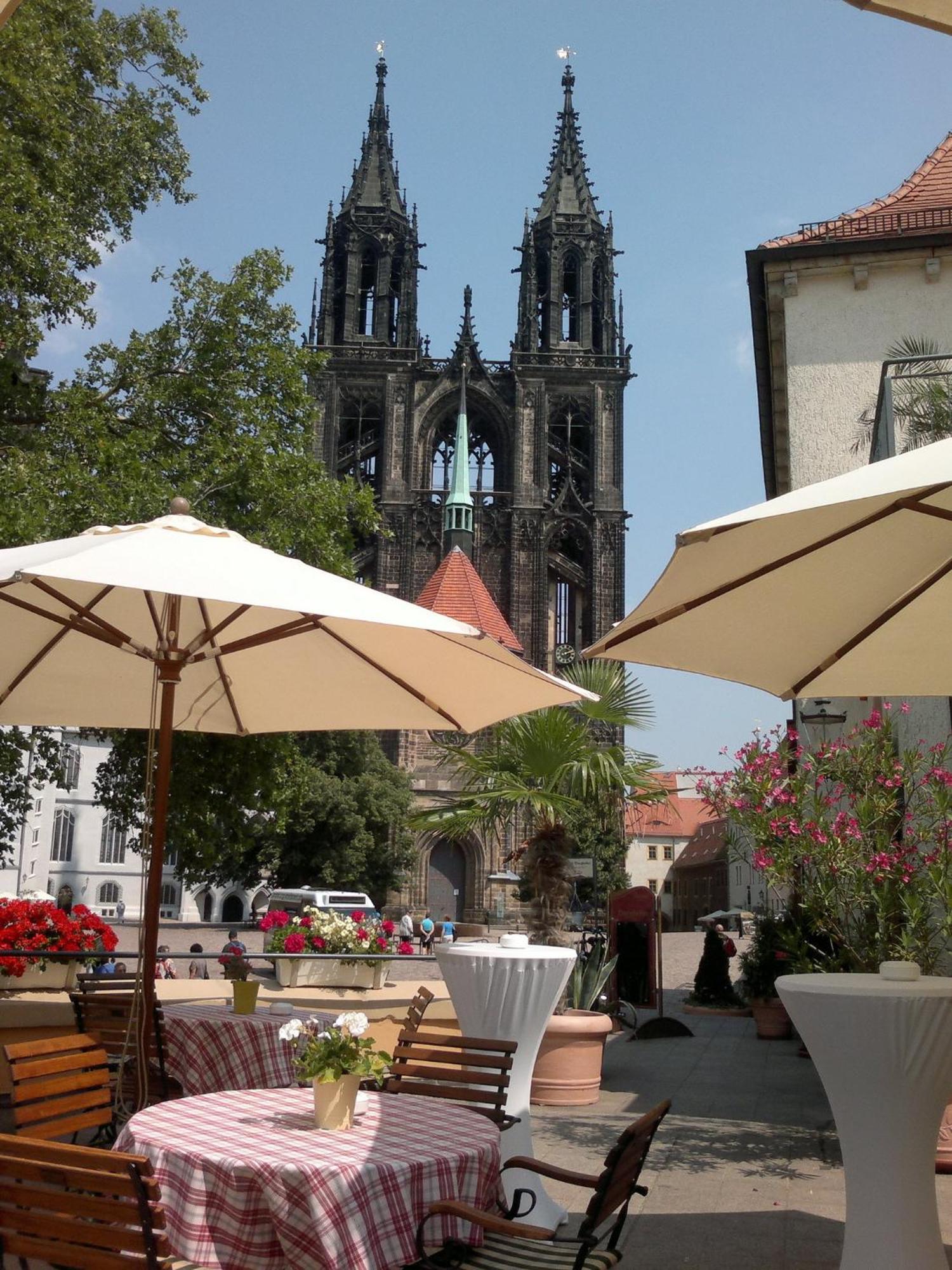 Romantik Hotel Burgkeller Residenz Kerstinghaus Meissen Bagian luar foto